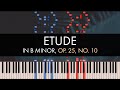 Frédéric Chopin - Etude in B Minor, Op. 25, No. 10