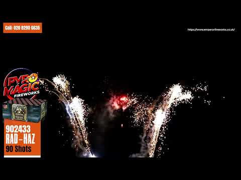 Pyro Magic Fireworks (BATCH 2025) – WARNING RAD-HAZ Barrage! 90 Shots | Product Code: 902433