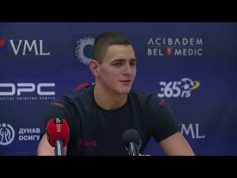 Beograd, Vasilije Martinovic igrac vaterpolo kluba NBG, o tituli evropskog prvaka, Jadranskoj ligi