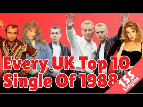 Every UK Top 10 Single Of 1988!!!