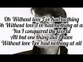 Elvis Presley - Without Love (Lyrics)