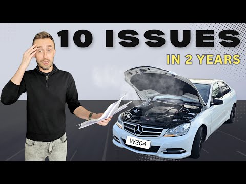 COMMON PROBLEMS with #MERCEDES C CLASS #W204 - fix and cost