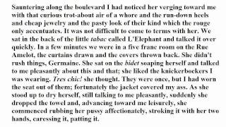 "Tropic of Cancer - Germaine" By Henry Miller (story read by Tom O'Bedlam)