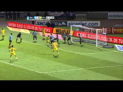Olave fue la figura. Belgrano 1 - Defensa 0. Fecha 27. Primera División 2015. FPT.