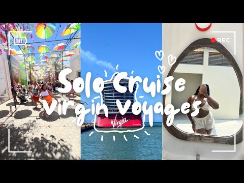 Solo Cruise With Virgin Voyages 🛳️ | Aliyah Tianna