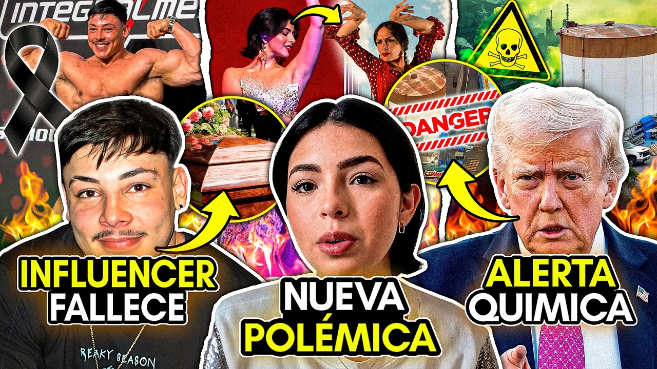 ANGELA AGUILAR en NUEVA FUNA! FALLECE INFLUENCER FITNESS de 22 años! EXPLOSIÓN QUÍMICA en USA!