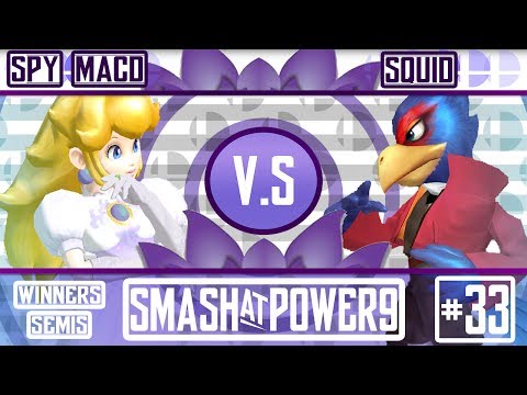 SAP9 #33 - MacD (Peach) VS Squid (Falco) -  Winners Semis