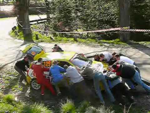 38. Rajd Elmot, 4. Rajd Świdnicki (2/3) - awaria Słowiaka