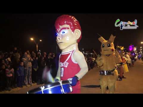 Presentación de todas las murgas, comparsas y carros alegóricos - Carnaval de Tacahuano 2016