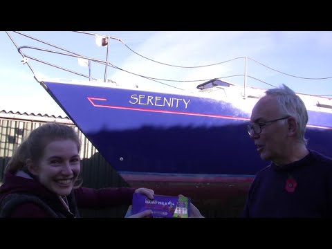 Just About Sailing November 2021 - Finishing the paintwork and a quandary on the cockpit drain