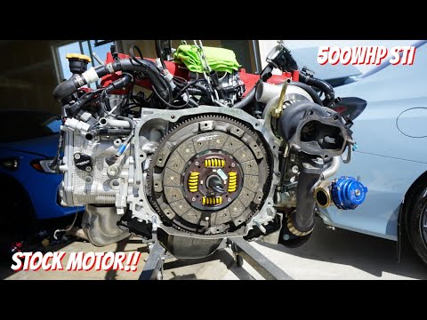 Chandlers 500whp 19 STI: Clutch Time!