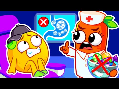 Baby Lemon Learns About the Dangers of Sweets | Good Habits | by Pit & Penny Stories 🥑✨ #song