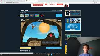 Playing Moto X3M On CoolMath Games!