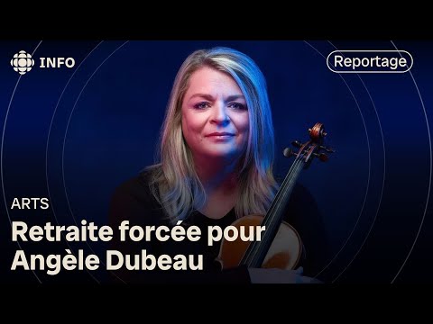 Injured violinist Angèle Dubeau ends her career