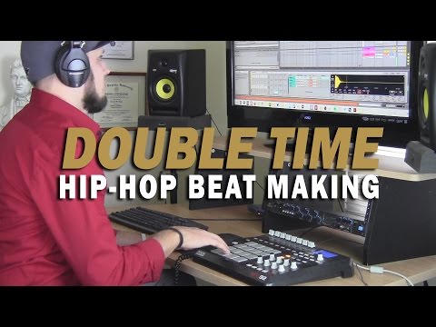 Making a Double Time Rap Hip-Hop Beat [2017] w/ Akai MPD32 & Ableton Live (prod. by TCustomz)
