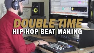 Making a Double Time Rap Hip-Hop Beat [2017] w/ Akai MPD32 & Ableton Live (prod. by TCustomz)