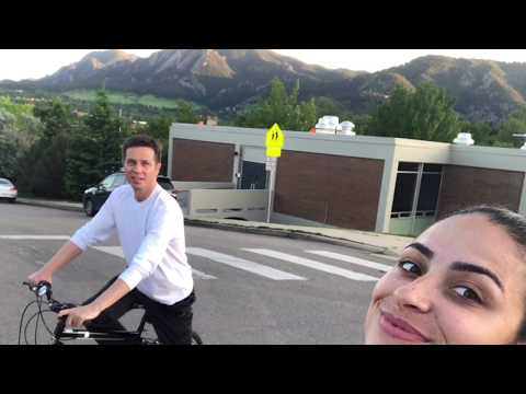 PASSEIO DE BICICLETA PELAS RUAS DE BOULDER/CENTRO DA CIDADE. (Downtown)