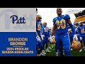 Brandon George 2024 Regular Season Highlights Pitt Linebacker