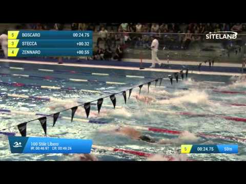 Finale dei 100 Stile Libero Juniores Maschi - 18 Memorial  Chiara Giavi