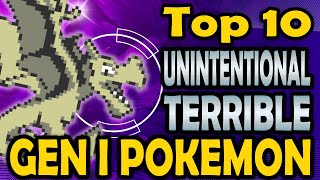Top 10 Unintentionally Terrible Gen 1 Pokémon