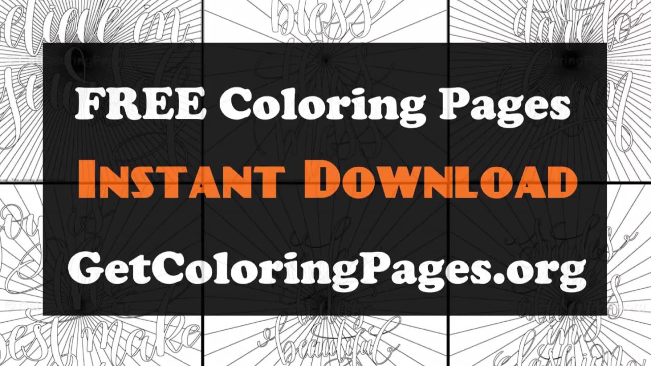Inspirational quotes coloring pages printable