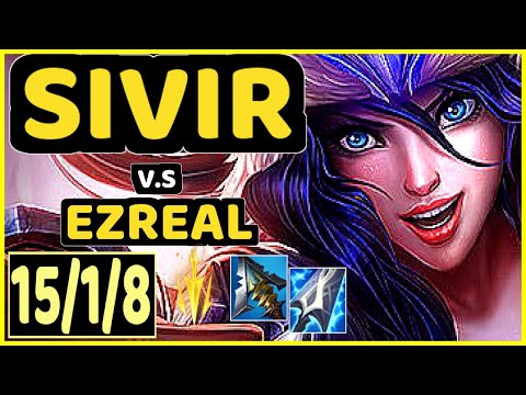 MATSUKAZE (SIVIR) vs EZREAL - 15/1/8 KDA BOTTOM ADC GAMEPLAY - BR Ranked MASTER