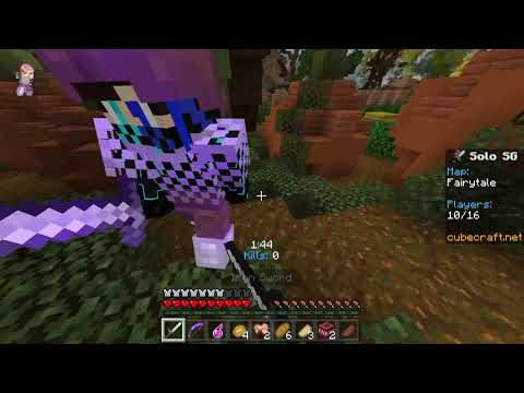 Me vs the number one Cubecraft survival games player (Silent Eevee140)