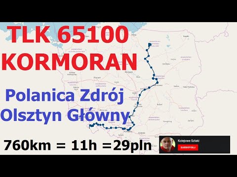 TLK KORMORAN 4K pełny szlak NAPISY