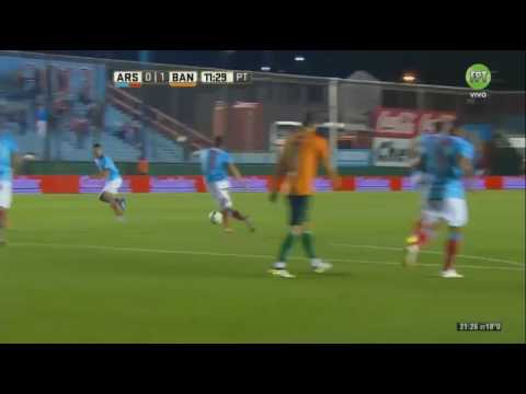 Gol de Silva  - Arsenal 0 x 1 Banfield - Fecha 10 - LIga Argentina