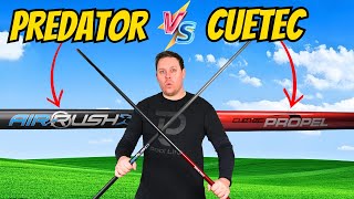 What is the best Jump Cue We put two of the best to battle Predator Air Rush vs Cuetec Propel