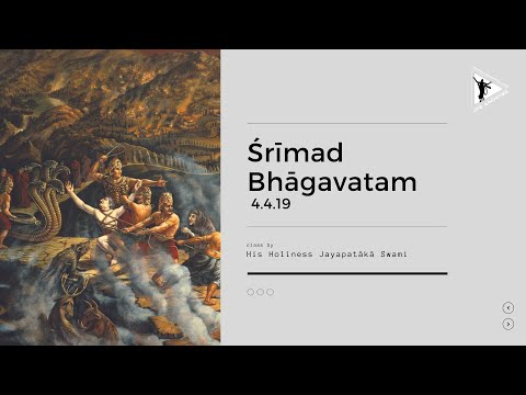 20050530 || Srimad Bhagavatam Class 4.4.19 || New Dwaraka, Los Angeles #JayapatakaSwamiArchives
