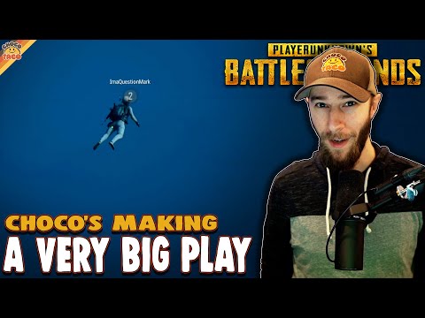chocoTaco is Making a Very Big Play ft. Quest & Halifax - PUBG Erangel Squads Gameplay