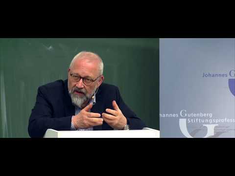 Endowed Professorship 2018: Herfried Münkler - "Mosaic of States and Empire" (08.05.2018)