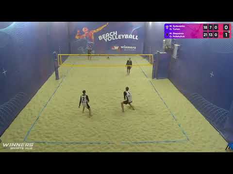 00:30 M. Sydorenko / O. Yurtov - M. Stepanov / O. Polishchuk 07.03.2023 | Winners Beach Volleyball