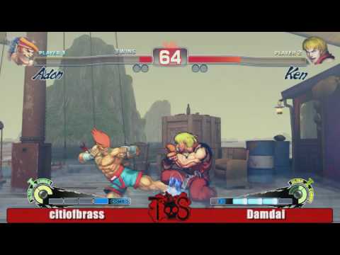 GUARD CRUSH!! 6-9-2010 SSF4 Singles: citiofbrass vs Damdai