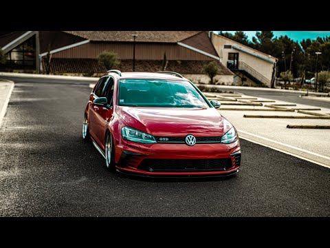GIGI | BAGGED VW GOLF GTD VARIANT // RAINY DAY | 4K