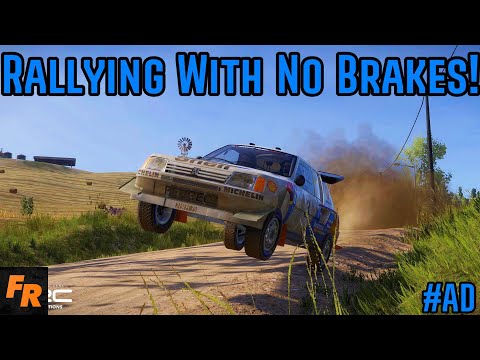 Rallying With No Brakes! - WRC Generations (AD)