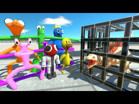 New Unit | Rainbow Friends Rescue Kamata Kun - Animal Revolt Battle Simulator