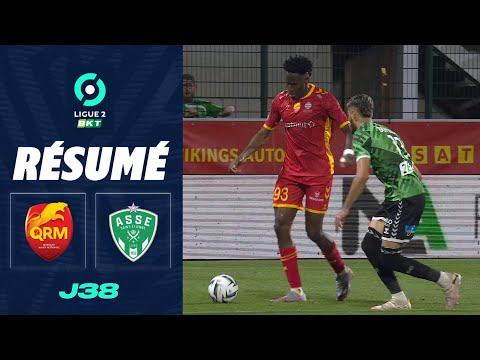 QUEVILLY-ROUEN METROPOLE - AS SAINT-ÉTIENNE (2 - 1) - Résumé - (QRM - ASSE) / 2023-2024