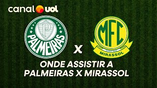 PALMEIRAS X MIRASSOL: ONDE ASSISTIR À TRANSMISSÃO AO VIVO DO JOGO E HORÁRIO PELO PAULISTÃO