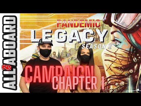 PANDEMIC LEGACY SEASON 2 | Board Game | Full Playthrough ***SPOILERS*** | Chapter 1: Haven on Earth