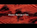 The Sign of Fire Lyric Video The Fixx 1983