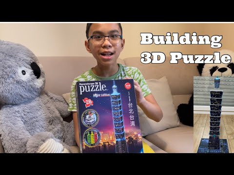 Ravensburger "3D" Dėlionė 216 vnt. - Taipėjus video