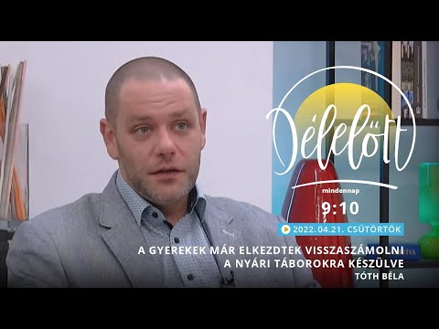 A gyerekek már elkezdtek visszaszámolni a nyári táborokra készülve