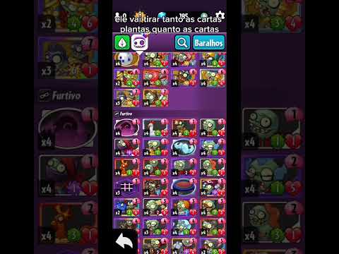 Dicas e reciclagem de cartas, legendado | PvZ Heroes