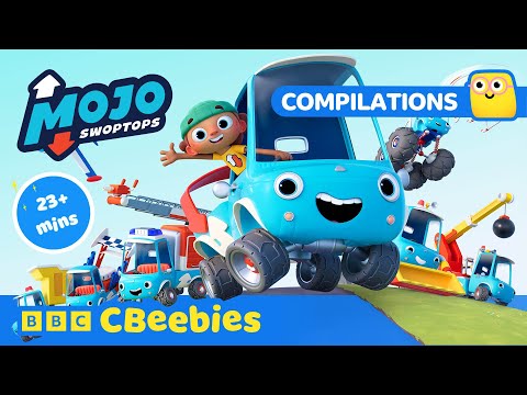 Mojo’s Greatest Hero Moves | Mojo Swoptops | 23+ Compilation | CBeebies 🚀✨