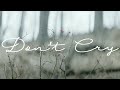 Britney Spears - Don't Cry (Lyric Video) 
