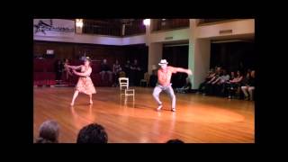 Chris & Jessica perform at 8th Salsa Rueda Festival in San Francisco on Feb 14, 2016