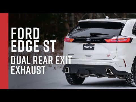 2019+ FORD EDGE ST // MBRP 2.5\" Axle-Back, Dual Rear Exit Exhaust