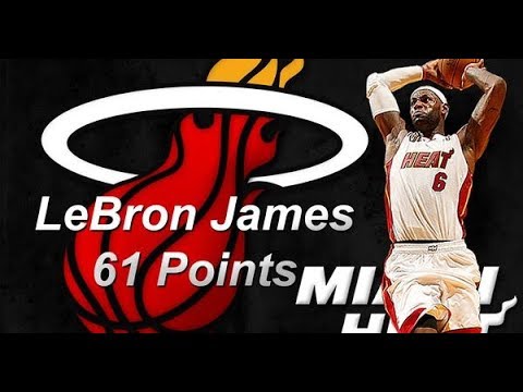 LeBron James Full Highlights 2014.03.03 vs Bobcats - 61 Pts, Career-HiGH